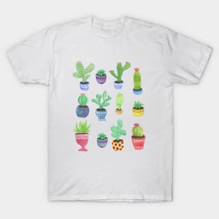 Cactus + Succulent Watercolor T-Shirt